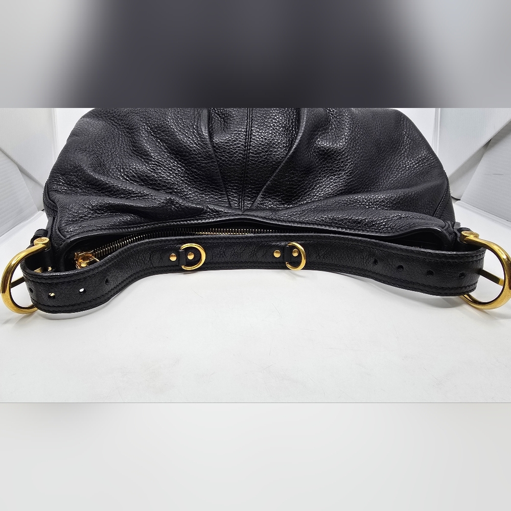 Burberry Prorsum Pebbled Leather Hobo Bag - Picture 9 of 16